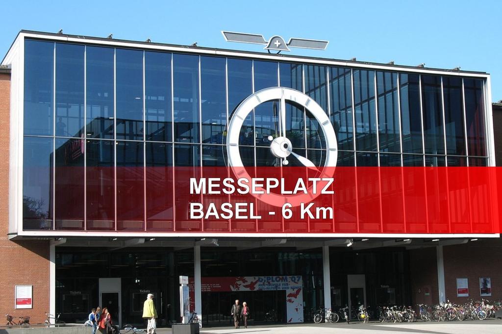 Hotel Restaurant Tivoli - Basel Airport Huningue Eksteriør bilde