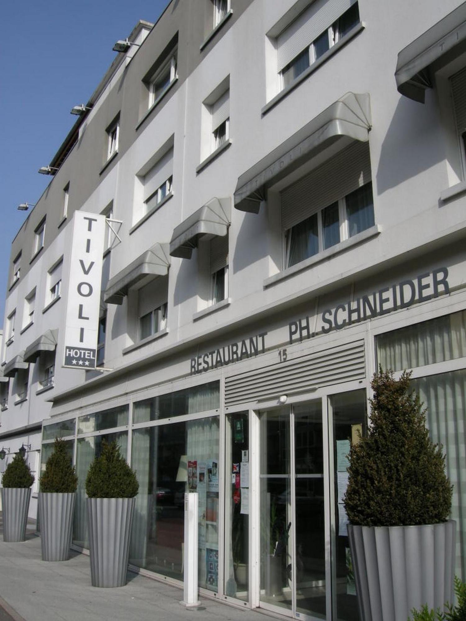 Hotel Restaurant Tivoli - Basel Airport Huningue Eksteriør bilde
